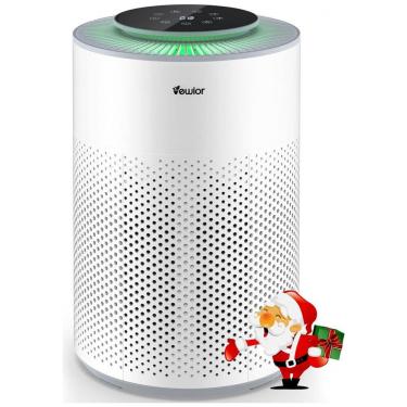 Imagem de Purificador de Ar para Quartos Grandes 144 m2 com Filtro de Ar HEPA H13, 110V, VEWIOR, Branco