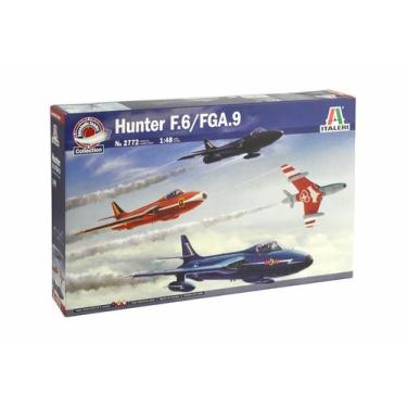 Imagem de Plastimodelismo Avião Hunter F.6/FGA,9 Aerobatic Italeri Revell - 2772