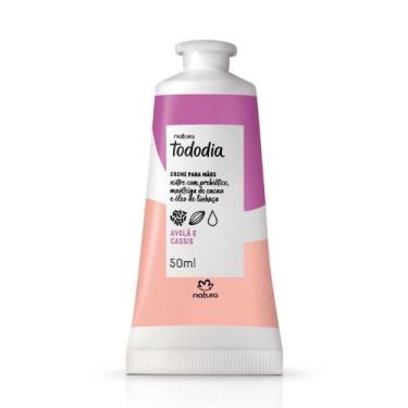 Imagem de Creme Nutritivo para Mãos Tododia Avelã e Cassis 50ml - Natura