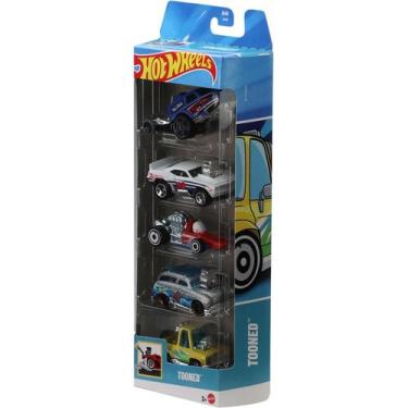 Imagem de Pack 5 Hot Wheels - Tooned - JBJ85