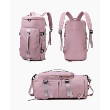 Imagem de Bolsa Multifuncional Para Viagem e Academia - LV Bolsas, Nude