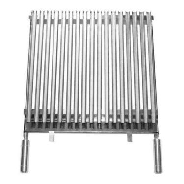 Imagem de Grelha De Churrasco Inox 50x50 Argentina De Parilla Metalmig