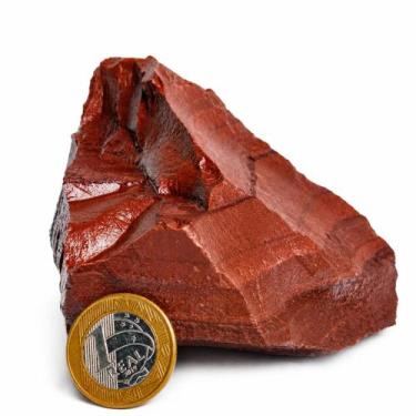 Imagem de 01 Dolominta Pedra Bruto Natural 700g a 900g 15 a 18cm Tipo B - crista