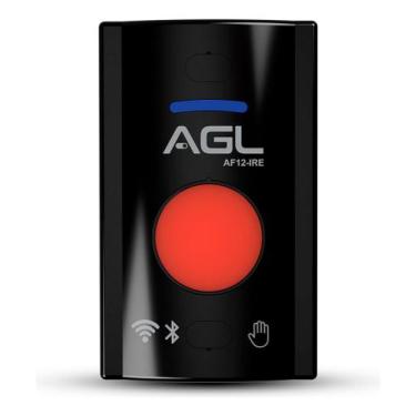 Imagem de Interruptor Inteligente IR Smart Wifi Bluetooth Preto AGL