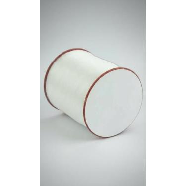 Imagem de Linha de Monofilamento 0,80mm 176m Branca para Artesanato - Congratula