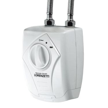 Imagem de Aquecedor Elétrico Versátil Lorenzetti com 3 Temperaturas para Pia e Lavatório Branco 220V