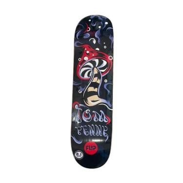 Imagem de Shape Flip Maple Tom Penny Cogumelo 8.1 Tamanho:ÚnicoCor:PretoGênero:H