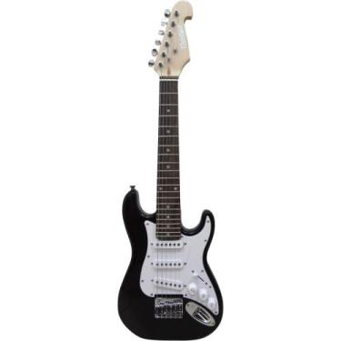 Imagem de Guitarra Elétrica Infantil Kids Profissional TEG 30 Preto Thomaz