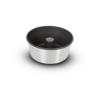 Imagem de Forma c/ Tubo para Bolo ou Pudim Antiaderente Interno 20 cm
