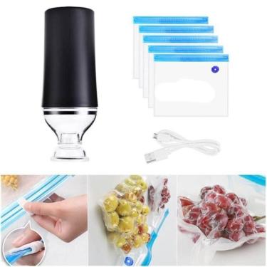 Imagem de Bomba Succao Seladora Automatica De Alimentos Recarregavel