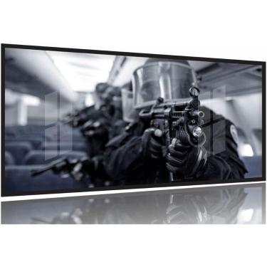 Imagem de Quadros Decorativos Counter Strike Go 130x60 Moldura Preta 2x2