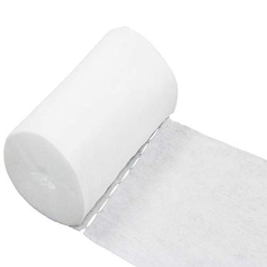 Imagem de 100 peças/ forros descartáveis para fraldas de bebê, tecido de fibra de bambu saudável, não tóxico, amigável à pele e suave