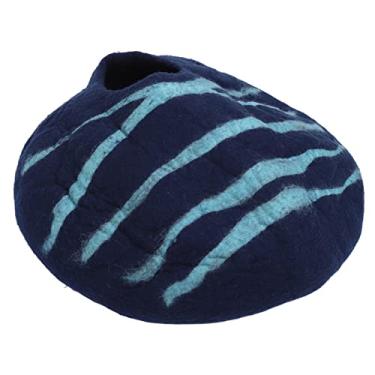 Imagem de Cama Caverna para Gatos, Caverna Quente para Gatos Pequenos Animais de Estimação