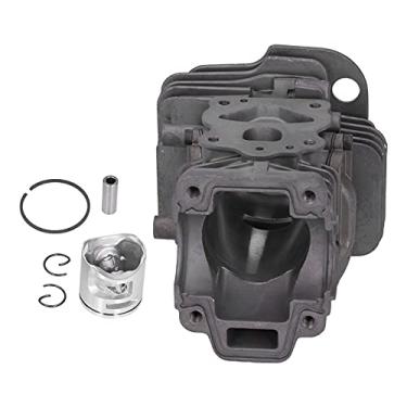 Imagem de Kit de pistão de cilindro, artesanato requintado fácil de instalar Kit de cilindro para casa para Husqvarna 445 450 450E motosserra para jardim para agricultura