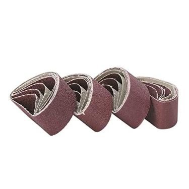 Imagem de 5 pçs Correias de lixamento abrasivas 40x305mm Cinta abrasiva Lixadeira Ferramentas de polimento Grão 40/60/80/120,5pcs Grão 40,h