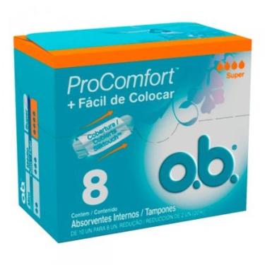 Imagem de Absorvente Interno OB Super Sempre Live Procomfort 8 Unidades Johnsons & Johnsons