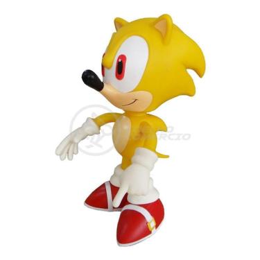 Imagem de Boneco Action Figure Super Sonic 23cm Sonic