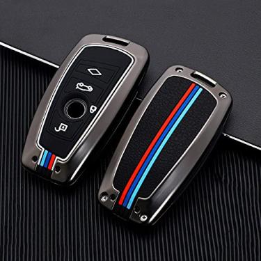 Imagem de CSHU Porta-chaves do carro, capa porta-chaves, porta-chaves, porta-chaves, adequado para BMW 3 4 5 320i 530i 550i F20 F21 F30 F31 F25 F01 F02,4