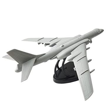 Imagem de MOOKEENONE 1:144 Unassembled China H-6k Bomber Model Simulation Aircraft Model Aviation Model Aircraft Kits for Collection and Gift