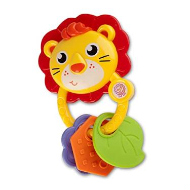 Imagem de Chocalho Morde Morde Animal Leão ZP00665, Zoop Toys