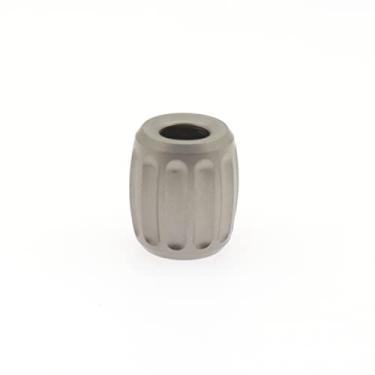 Imagem de Contas de corda de liga de titânio cinza TC4 DIY, geometria de rosca de parafuso EDC contas cilíndricas feitas à mão, pingente de ferramenta ao ar livre, acessórios com zíper (A)