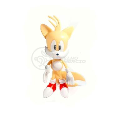 Combo Boneco Sonic e Tails De Pelúcia Top 50cm