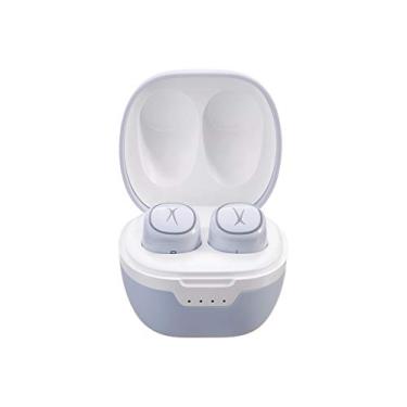 Imagem de Altec Lansing NanoPods – Fones de ouvido verdadeiramente sem fio com estojo de carregamento, TWS à prova d'água Bluetooth com controles de toque para viagens, esportes, corrida, trabalho (ICY)