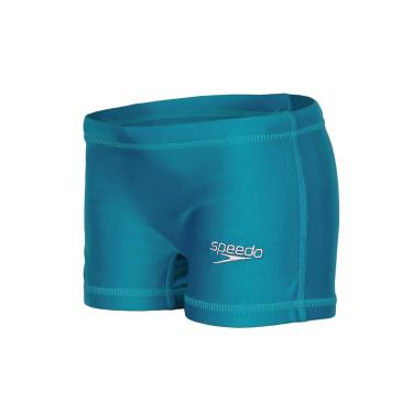 Imagem de Hidroshort Juvenil, Speedo, Solid Kids, Lycra Lisa com Cordão Interno Personalizado e Forro Confortável, tamanho 10 - Azul Nannai
