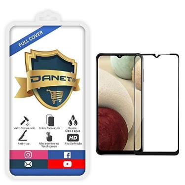 Imagem de Película De Vidro Temperado 3D 9H Full Cover Para Samsung Galaxy A12 com Tela de 6.5" Polegadas - Proteção Blindada Top Premium Que Cobre Toda A Tela
