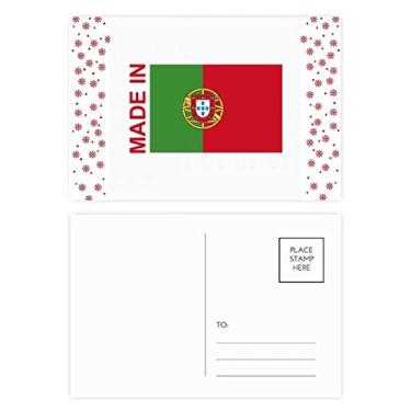 Imagem de Cartão postal feito em Portugal país amor Natal flor celebração cartão postal Blessing