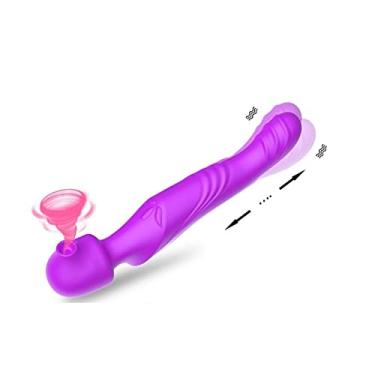 Imagem de Estimulador Ponto G Poderoso Clitóris Estimulador Erótico Zatla Shop (Roxa)