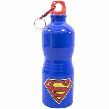 Imagem de Garrafa De Alumínio Super Homem 500ml - Liga Da Justiça - Taimes