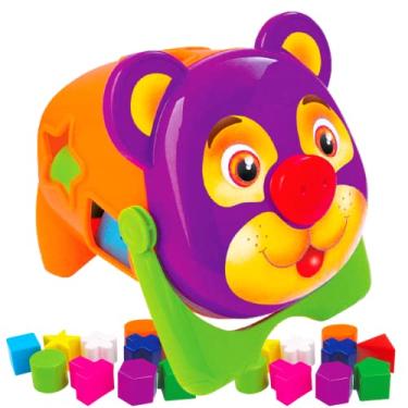 Imagem de Brinquedo Didático Urso Tomy - Mercotoys Cor: Rosa