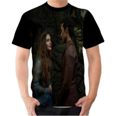 Imagem de Camiseta Camisa Casal Cursed Dama Do Lago Medieval Série 2 - Estilo Vi