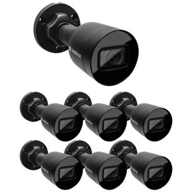 Imagem de Kit 7 Câmeras IP 2 Megapixels 3.6mm 30m PoE VIP 1230 B BLACK G4 Intelbras