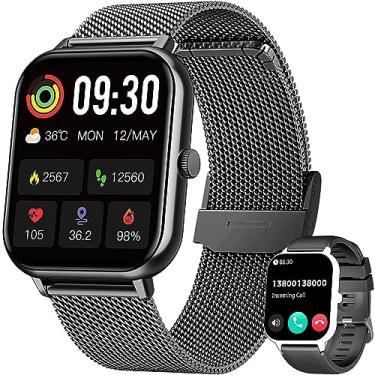 Imagem de Relogio Masculino Smartwatch Bluetooth Call Fitness Smart Watch Run Sport Impermeáveis Relógio Smartwatch Feminino Monitor de Frequência Cardíaca para iPhone Android Phone