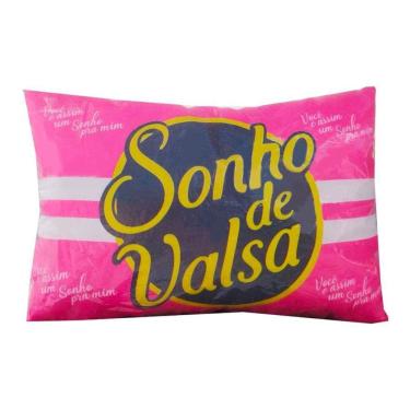 Imagem de Almofada Sonho de Valsa Rosa 29 cm x 19 cm