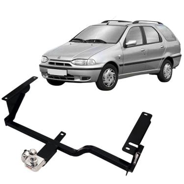 Imagem de Engate Reboque Rabicho Fixo Palio Weekend 1996 a 2003 450Kg