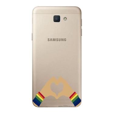 Imagem de Capa Case Capinha Samsung Galaxy  J5 Prime Arco Iris Amor - Showcase
