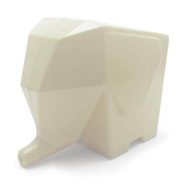 Imagem de Porta Talheres Escorredor Elefante Vaso Porta Trecos Creme