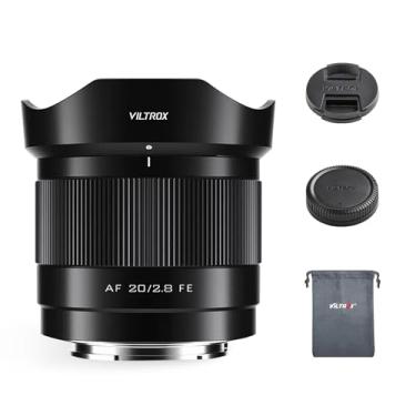 Imagem de VILTROX Lente AF FE 20 mm f2.8, armação completa E-Mount - Ângulo super amplo para Sony e Mount a7III, a7IV, a7R, FX30, ZV-E1, a6100, a6400, a6000, a7SII, a7III, a7C, a7II, a7RII, A1