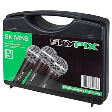 Imagem de ESTOJO - KIT 3 MICROFONES SKYPIX MODELO SK-M58-3