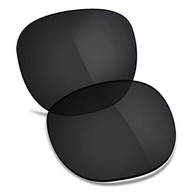 Imagem de TRUSHELL Lentes de reposição polarizadas para óculos de sol Ray-Ban Clubmaster RB3507 51 mm preto escuro - Polarizado