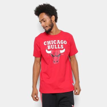 Imagem de Camisa Masculina NBA Chicago Bulls Vermelha-Masculino