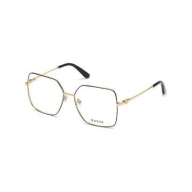 Imagem de Armação para Óculos de Grau Guess GU2824 001-Feminino