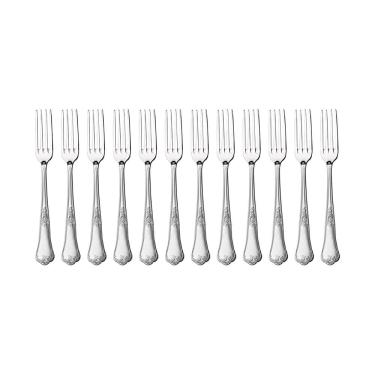 Imagem de Kit 12 Garfos de Sobremesa Hercules Classic Aço Inox 493-005P