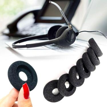 Imagem de Espuma para headsets felitron e topuse 4.8cm - kit com 02
