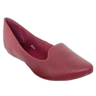 Imagem de Bottero, Sapatilha Feminina Bottero Couro Veneza Bordô 353306-40 Tamanho:37;Cor:Roxo