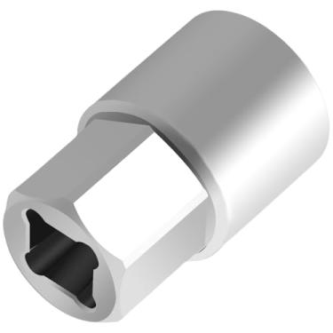 Imagem de KPALAG Ferramenta de soquete de roda sobressalente de aço inoxidável (use catraca quadrada de 1/2 polegada) compatível com Toyota Lexus Highlander Sienna Substitue#: 51942-28010