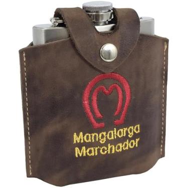 Imagem de Cantil de aço inox Mangalarga SV23004 - Marrom